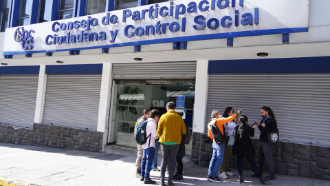 Allanan la sede del Consejo de Participación Ciudadana en Quito este 24 de enero