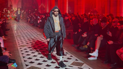 Chito Vera durante el Paris Men’s Fashion Show, 25 de enero de 2025.