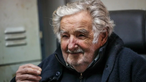 Retrato del expresidente de Uruguay, José 'Pepe' Mujica, durante una entrevista con EFE en 2020.