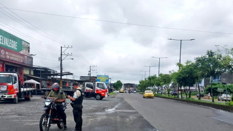Imagen referencial de un operativo de la Policía en la provincia de Los Ríos, el 1 de junio de 2025.