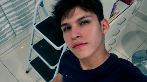 Imagen de archivo de Francisco Albornoz, joven asesinado en Chile.