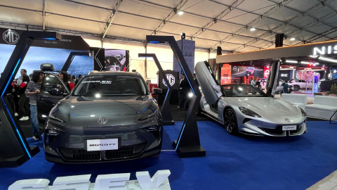 MG Motor exhibe sus modelos electrificados en Automundo 2026, en Quito, con opciones híbridas y 100% eléctricas.