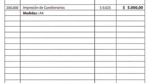 Proformas que llegaban a Ternape para la campaña de la RC de 2023.