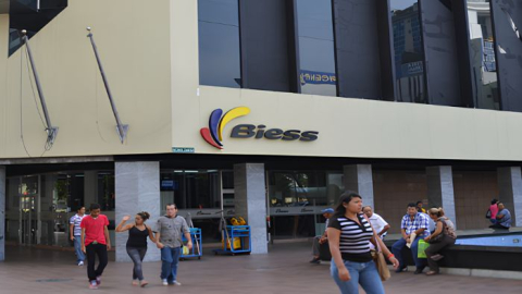 Fachada de un edificio del Biess, 23 de octubre de 2026.