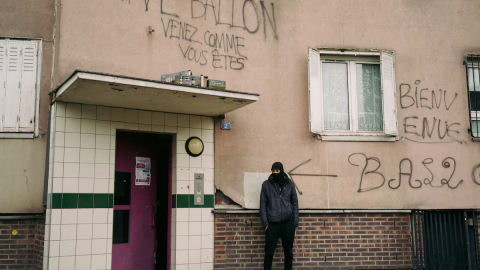 Un punto de venta de droga en Bobigny, una 'banlieue' al norte de París.