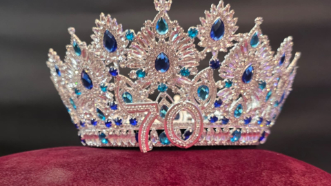 La corona que usará la nueva Reina de Guayaquil, 27 de octubre de 2026.