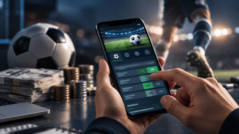 Imagen referencial de las apuestas deportivas en plataformas digitales.