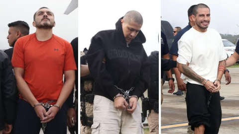 Daniel Salcedo, un testigo protegido de este caso, y a uno de los cabecillas de la banda Los Choneros, extraditados a Estados Unidos, 29 de octubre de 2026.