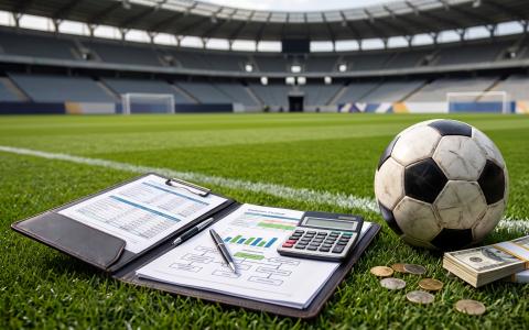 Imagen referencial sobre el control financiero en el fútbol.