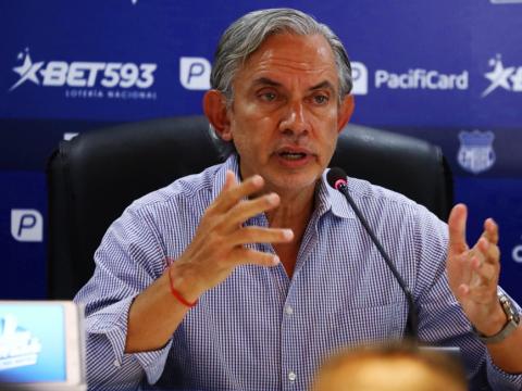 José Pileggi, presidente del Club Sport Emelec.