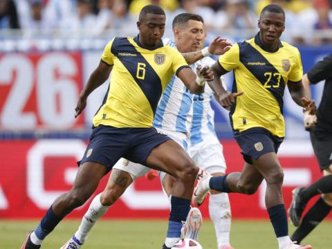 Ecuador se enfrentó a Argentina el pasado 9 de junio de 2024 como preparación para la Copa América.