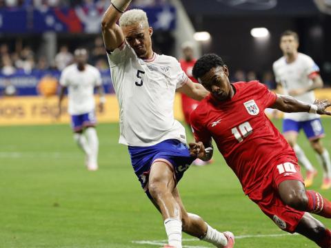 Panamá se enfrentó a Estados Unidos por la Copa América, el 27 de junio de 2024.