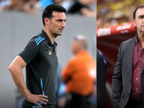 Lionel Scaloni y Néstor Lorenzo se enfrentarán en la final de la Copa América, este 14 de julio de 2024.