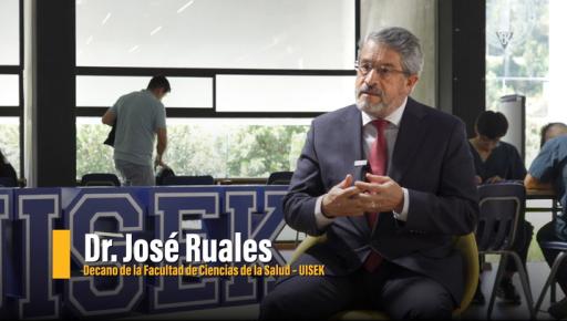 Entrevista al dr. José Ruales, decano de la Facultad de Ciencias de la Salud