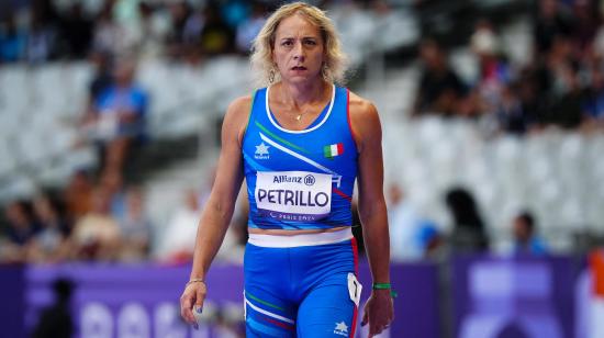 Valentina Petrillo, durante los Juegos Paralímpicos de París en el Stade de France, el 2 de septiembre de 2024.