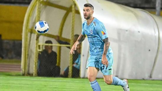 Fausto Grillo, durante un partido con Universidad Católica, el 30 de agosto de 2024.