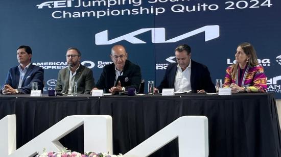 Directivos del Jumping South American Championship Quito 2024, 14 de octubre de 2024.