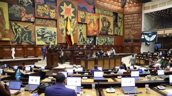 El Pleno de la Asamblea Nacional, en sesión, el 13 de mayo de 2025.