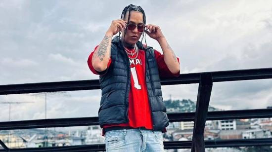 Forty MC rapero ecuatoriano que fue asesinado en el norte de Quito, el 8 de junio de 2025.