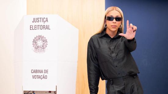 Fotografía divulgada en la cuenta en X @ErikakHilton de la actual representante en la Cámara baja por el estado de São Paulo y del izquierdista Partido Socialismo y Libertad (PSOL).