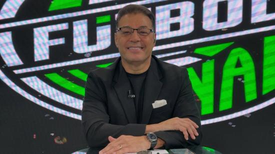 Carlos 'Beto' Alfaro Moreno, durante un programa periodístico, el 18 de septiembre de 2026.