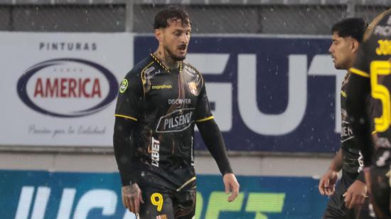 Darío 'Pipa' Benedetto, durante el partido de Barcelona SC ante Aucas por la LigaPro, el 26 de octubre de 2026.