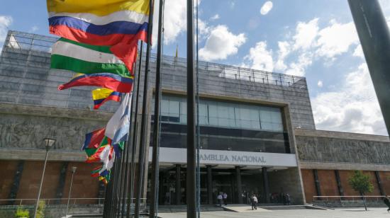 Edificio de la Asamblea Nacional del Ecuador, en mayo de 2019.