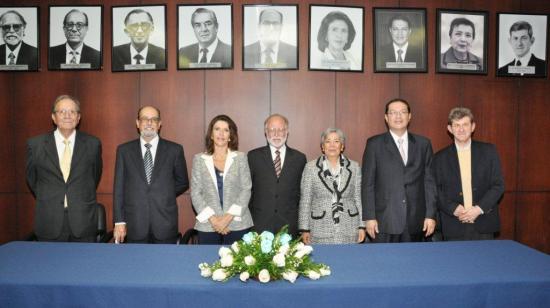 Uno de los últimos homenajes a Trujillo se efectuó en la Pontificia Universidad Católica de Ecuador, en Quito. 