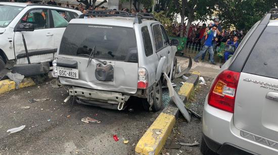 Una supuesta bomba explotó este miércoles 29 de mayo en la Universidad de Guayaquil. 