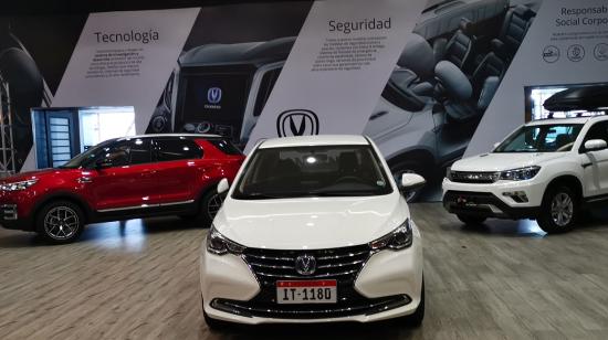 Las marcas chinas como Changan serán parte de la feria Autoshow, realizada en Guayaquil. 