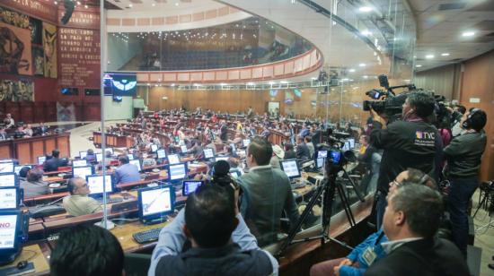 Reunión del Pleno de la Asamblea Nacional