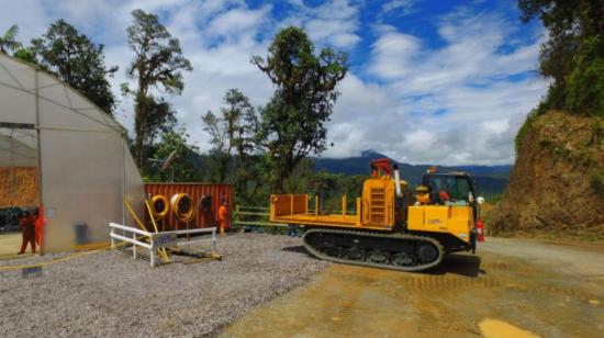 Trabajos en la zona de Alpala, localizada dentro del proyecto Cascabel. 