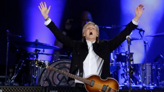 Paul McCartney en un concierto en Estados Unidos, el 8 de junio de 2019. 