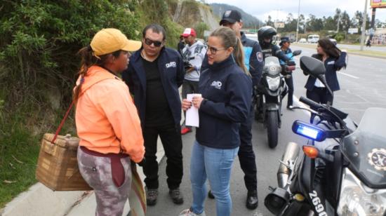 La AMC ejecuta controles en la avenida Simón Bolívar