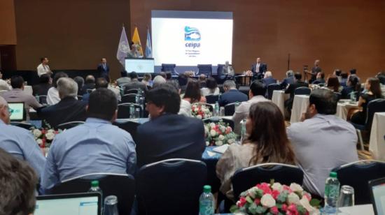 El IV Foro Regional de Sostenibilidad del Atún, patrocinado por la Organización de la ONU para la Alimentación y Agricultura (FAO) y la Cámara Ecuatoriana de Industriales y Procesadores Atuneros (Ceipa), en Manta.