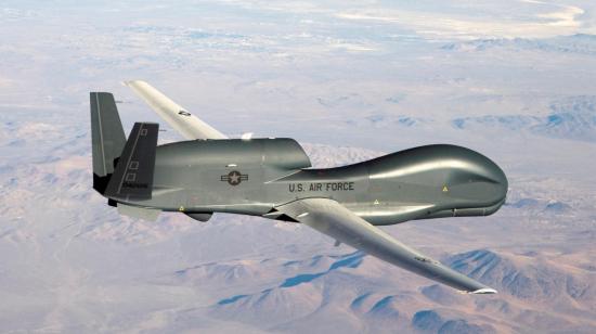 Foto de archivo de un dron RQ-4 Global Hawk similar al derribado por Irán.