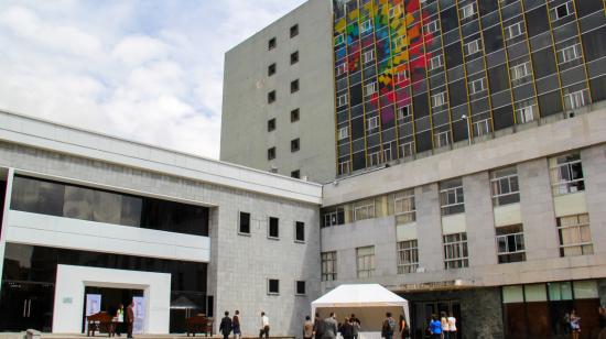 Archivo. Fachada del Banco Central del Ecuador, en Quito