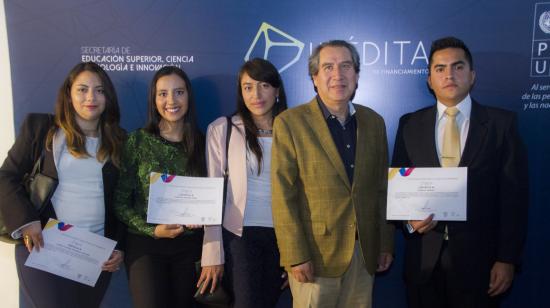 La Senescyt y PNUD premiaron a los 53 proyectos ganadores de INÉDITA