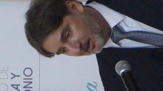 Joaquín Moscoso, director del Instituto Nacional de Patrimonio Cultural.