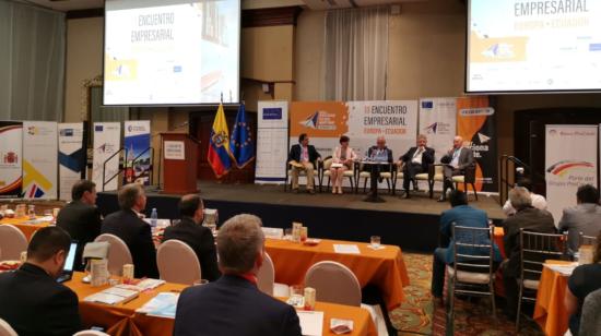 Este martes 9 de julio empezó el tercer encuentro empresarial Europa-Ecuador en Quito. 