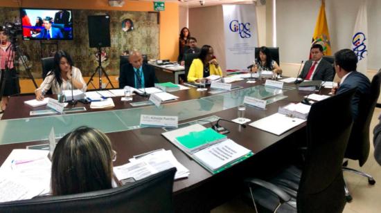 El Pleno del Consejo de Participación Ciudadana en sesión del 10 de julio del 2019.