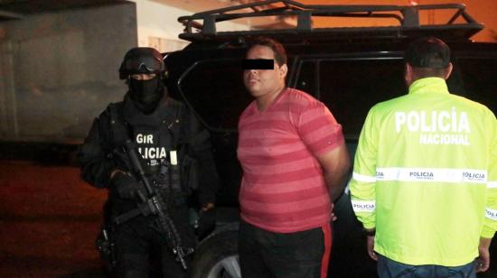 Imagen proporcionada por la Policía de uno de los detenidos en el Operativo Jaque Mate III. 