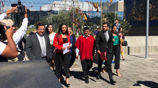 La asambleísta Jeannine Cruz, de CREO, presentó una denuncia en contra de cuatro vocales del Consejo de Participación.