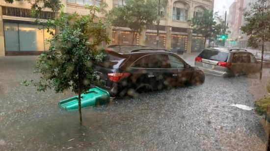 Fuertes lluvias comenzaron a caer en Nueva Orleans desde el pasado 10 de julio. 