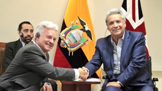 Alan Duncan, el funcionario inglés de mayor jerarquía que visita el país en ocho años, se reunió con el Presidente Moreno en Guayaquil. 