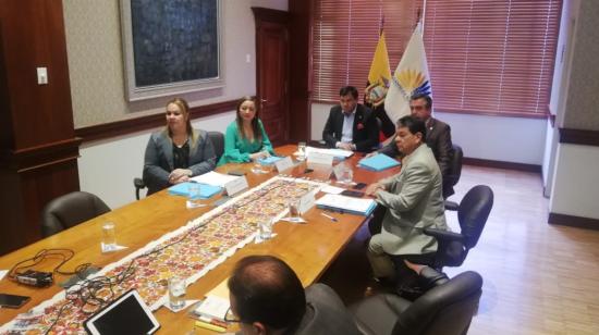 La reunión del Consejo de la Administración Legislativa, este 17 de julio del 2019.