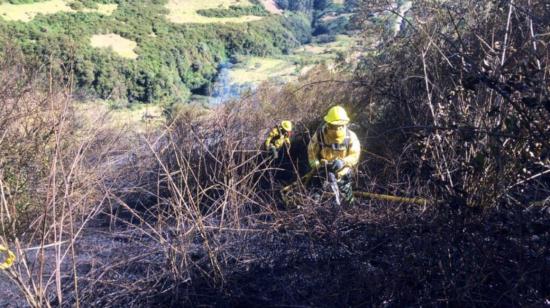 Archivo: Incendio forestal Ilaló. 