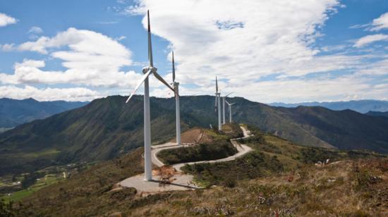La Central Eólica Villonaco de 16,5 MW de potencia está ubicada en la provincia de Loja.