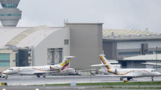 El Legacy 600 y Falcon 7X son los dos aviones presidenciales que dispone el Gobierno. 