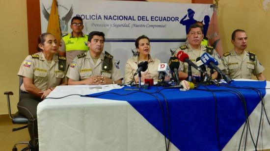 La Ministra del Interior, María Paula Romo, dijo que el Gobierno no tiene intención de polemizar en torno al acuerdo con el Municipio de Guayaquil. 